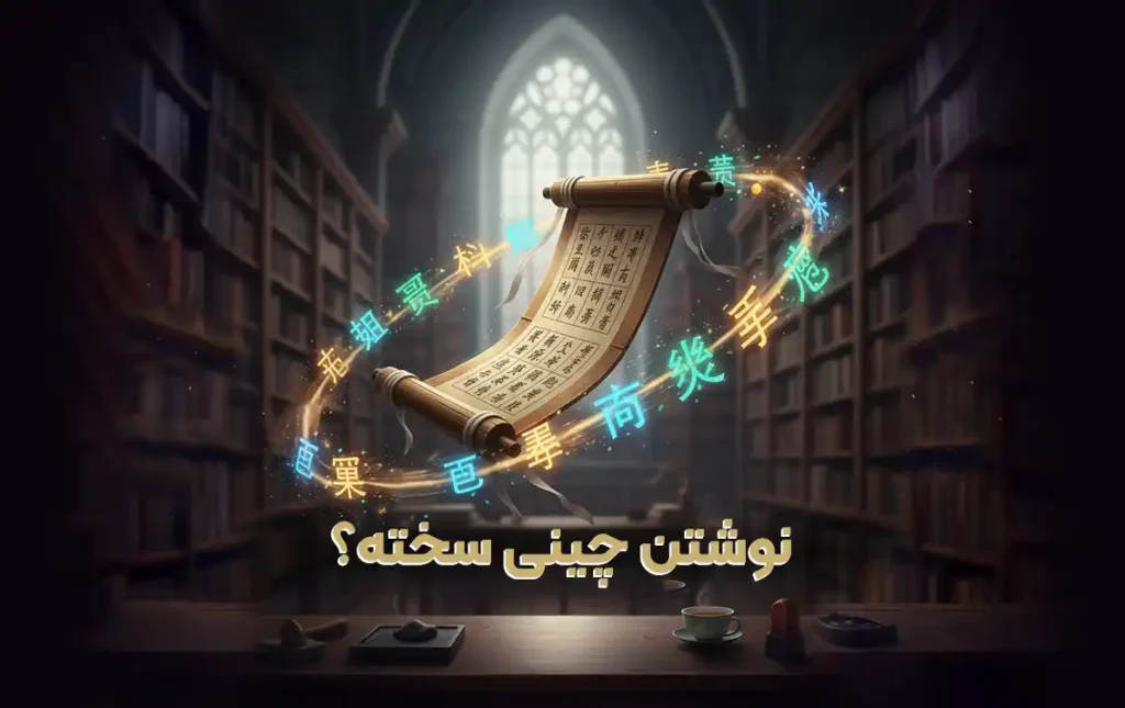 نوشتن چینی سخت است؟